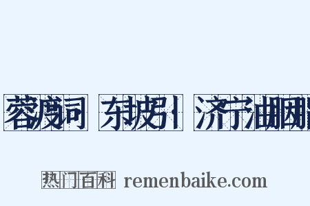 蓉渡词·东坡引·济宁油胭脂是什么意思的图片